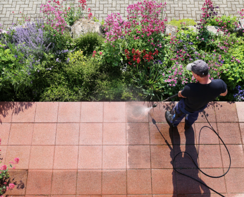 Is Pressure Washing Safe for Plants and Landscaping